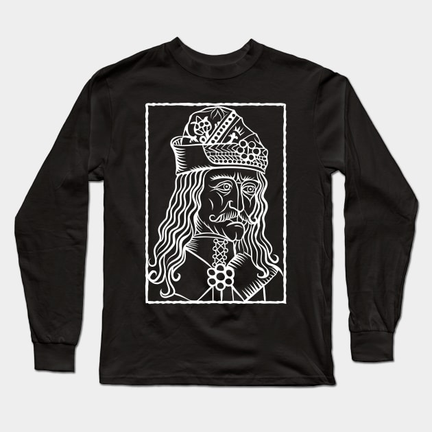 Vlad Tepes Long Sleeve T-Shirt by Revyl